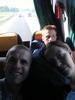 Rune Hanne og Kvål på bussen
