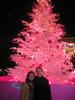 Naho and Rune pink ChristmasTree