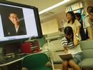 Wang Wang Ohta Matsubara and Liu showing wedding pictures